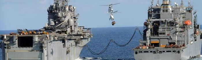 Military Sealift Command (MSC) has exercised a one-year renewal option for its Airlift division to perform vertical replenishment (VERTREP) for U.S. Navy’s 5th and 7th Fleets