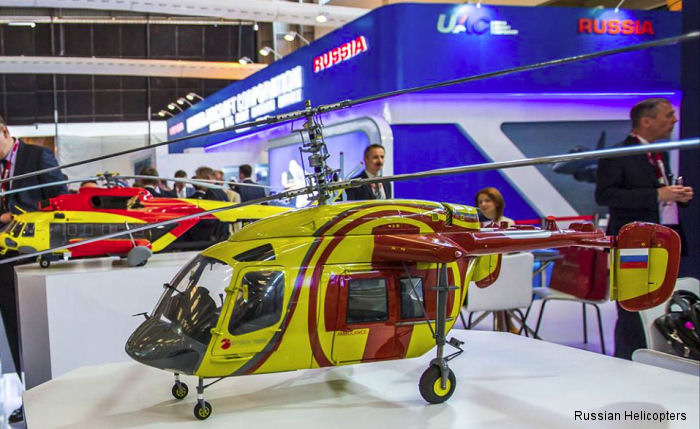 Russian Helicopters showcases commercial and military helicopters at Aero India 2015