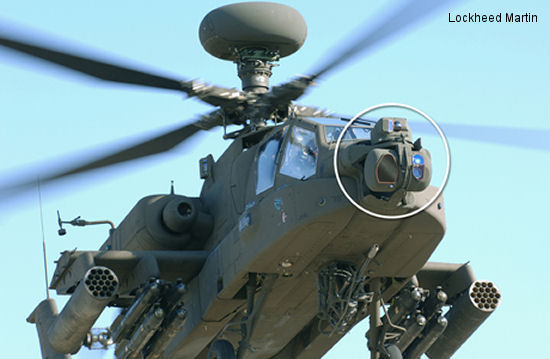 US Army awarded Lockheed Martin a $107.8 million FMS contract to provide Modernized Target Acquisition Designation Sight/Pilot Night Vision Sensor (M-TADS/PNVS) systems for India s AH-64E Apaches