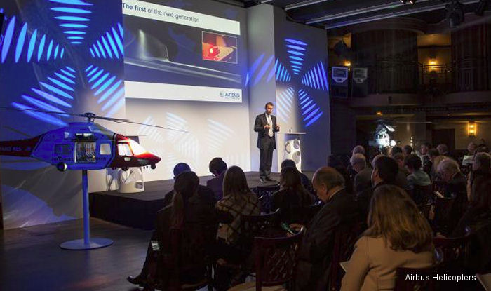 Airbus Helicopters annual 2015 kick off press conference in Paris