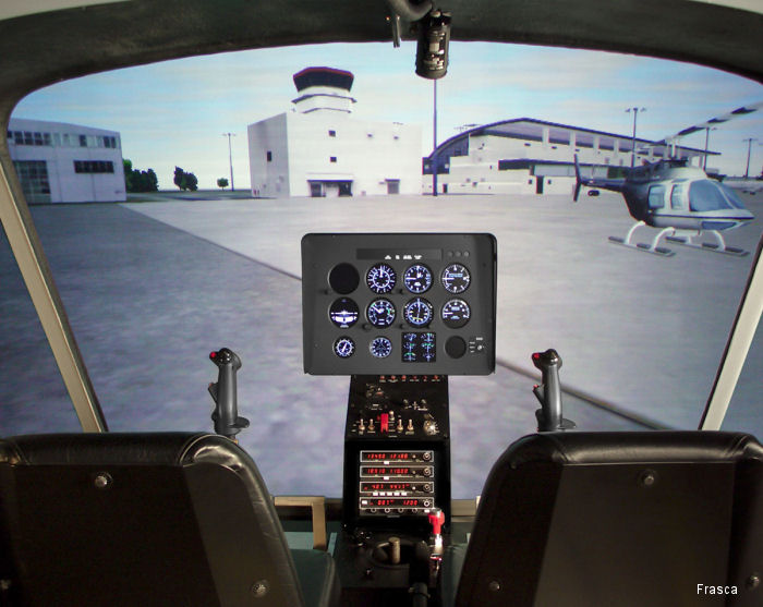 FRASCA to Provide Bell 206L FTD to Air Evac Lifeteam