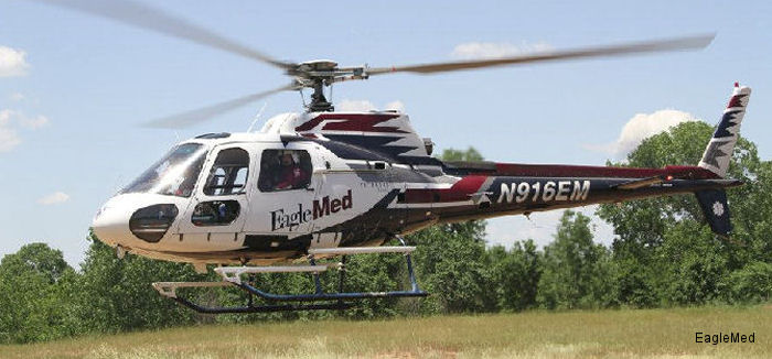 EagleMed AS350 Fleet Reaches 15 Aircraft