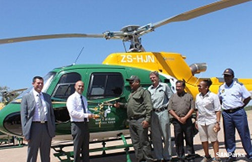 South African National Parks Received New AS350B3e