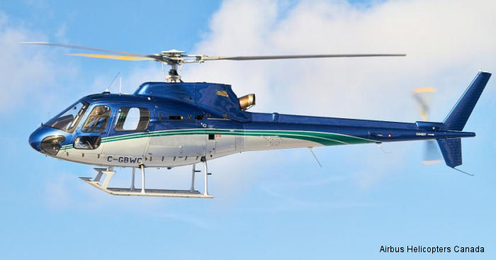 Airbus Canada Delivers AS350B2 to Southwind Helicopters
