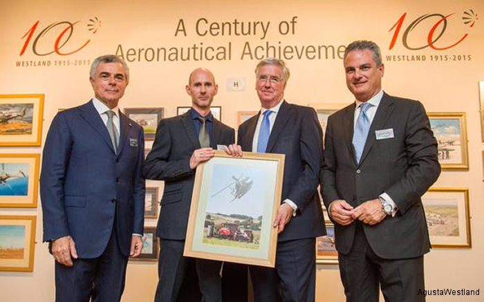 AgustaWestland Celebrates Westland Centenary And 100 Years Supporting The UK Armed Forces