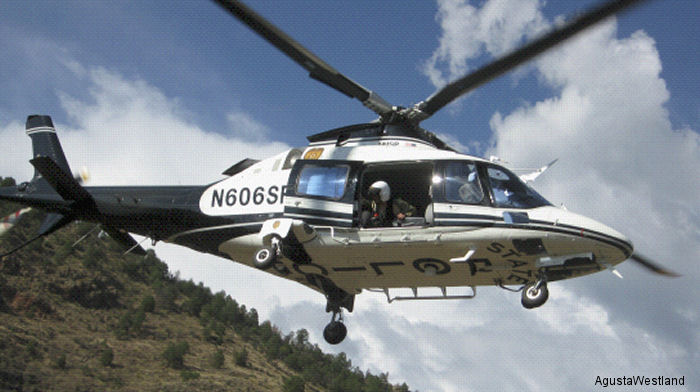 New Mexico State Police AW109 at ALEA 2015