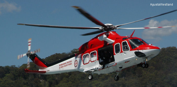 Four LCI AW139s for EMS in Australia