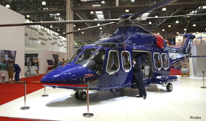 AW139 Assembled in Russia First Flight in Moscow
