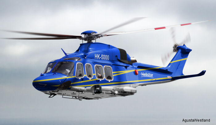 Helistar Colombia Signed for AW189 and Third AW139