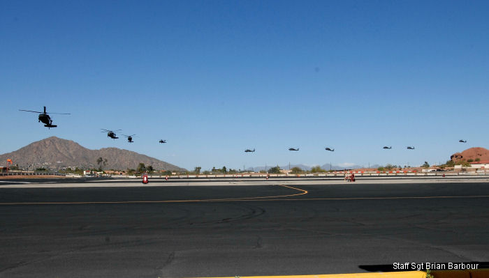 Arizona Guard aviation unit shows strength and mission readiness in training operations