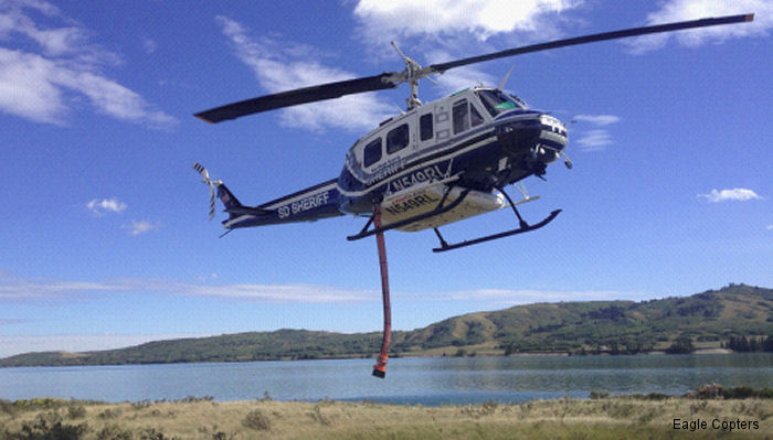 Refurbished Bell 205A-1++ to San Diego County Sherrif