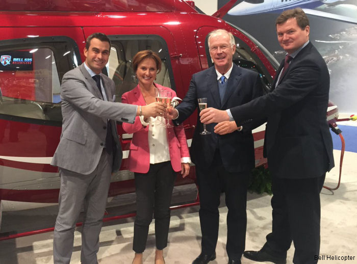 First Bell 407GXP Purchased in Germany