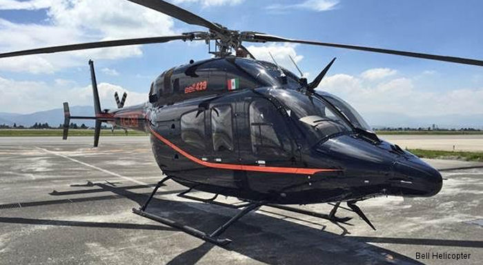 Bell 429 to Mexican Servicios Aereos Across