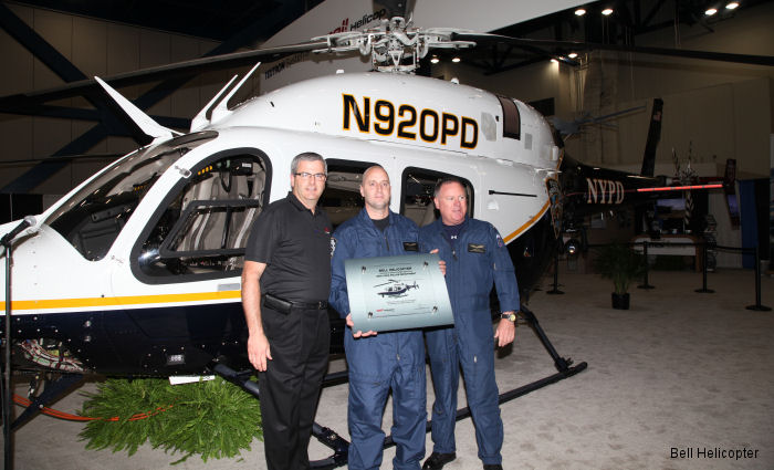 Bell Helicopter Completes Final Delivery to NYPD for Four Bell 429s