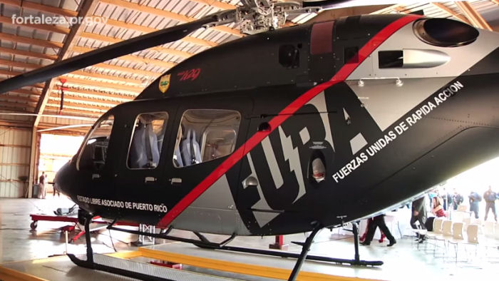 Puerto Rico Police Bell 429 with Becker Avionics