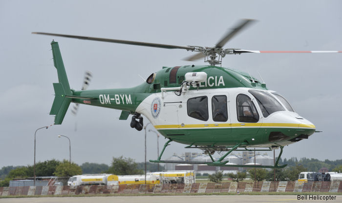 Bell Helicopter delivered the first of two Bell 429s to the Slovakian Police to be used for border protection, search and rescue, natural disaster relief missions and road traffic law enforcement.