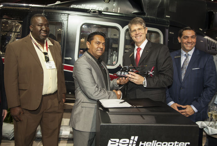 Trinidad and Tobago Orders 4 Bell 429 and 1 412EPI