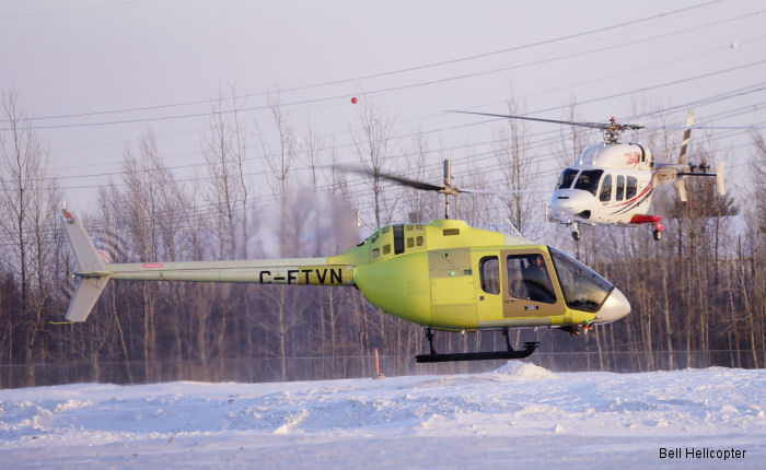 The Bell 505 Jet Ranger X’s second flight test vehicle has successfully achieved its first flight