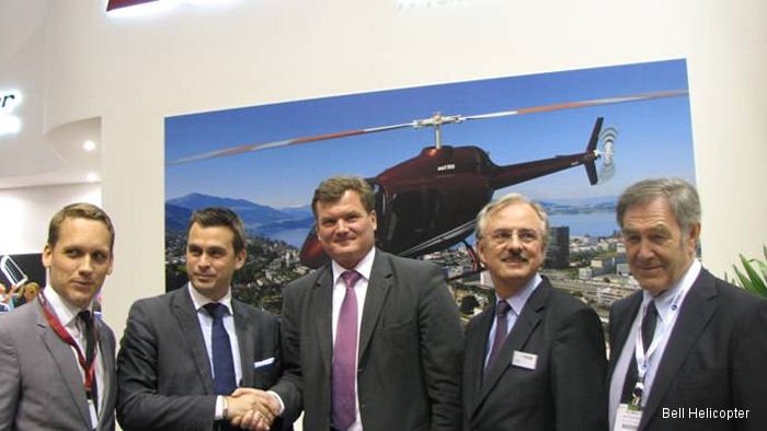 Atlas Air Service Orders Two Bell 505 at EBACE