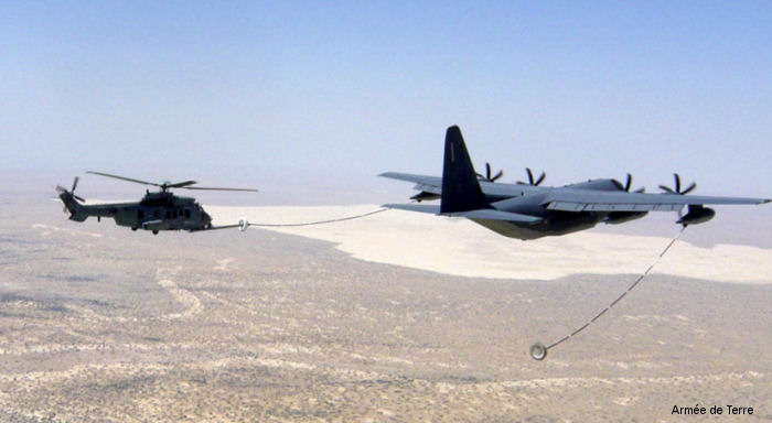 Operation Barkhane: First Air Refueling of Helicopters