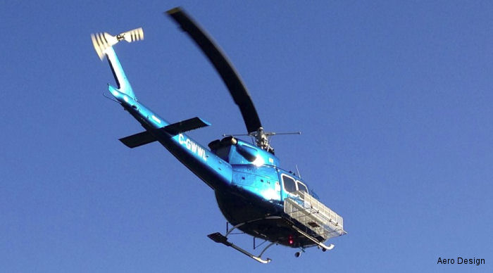 Aero Design announce the Canadian certification of The Aero Design MEGA Basket for the Bell 205 and 212.