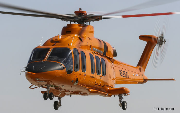helicopter news June 2015 Bell 525 Relentless Makes Successful First Flight