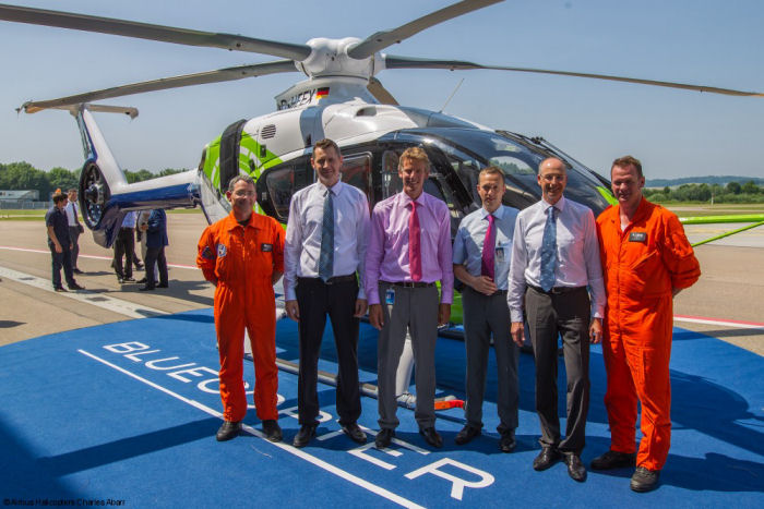 Eco-friendly and eco-efficient technologies of tomorrow take to the sky with Airbus Helicopters Bluecopter demonstrator