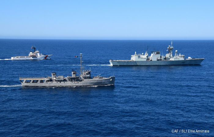 Canadian Armed Forces begin Operation Caribbe 2015