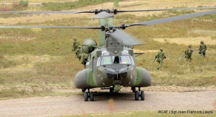 Chinook Maintenance Training Devices to Canada