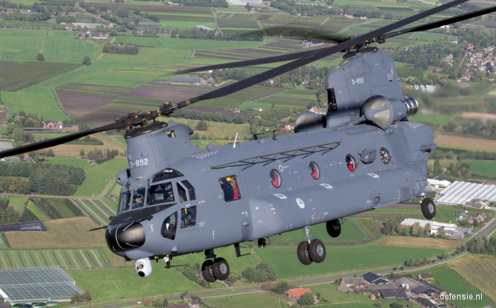 DSCA Announced New CH-47F Batch to Netherlands