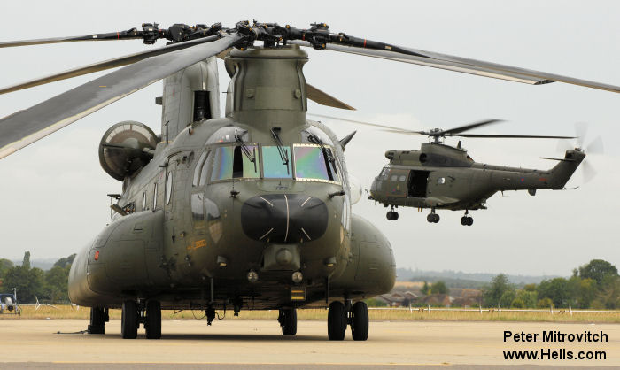 Chinooks Arrive At RAF Benson