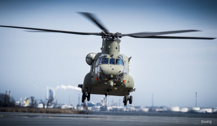 14th and Last Chinook Mk6 Delivered to RAF