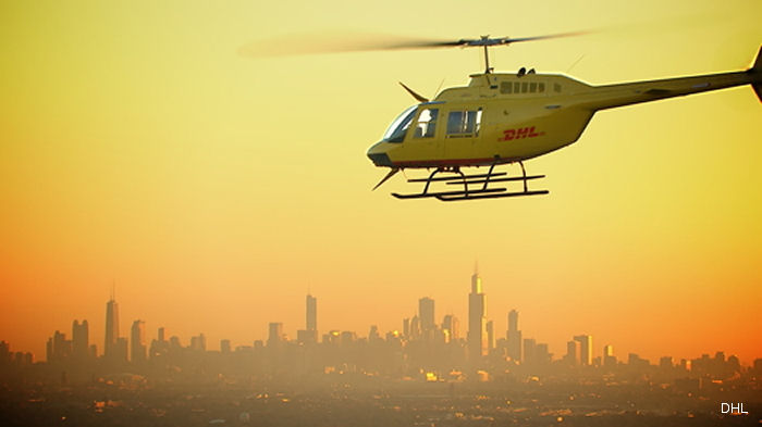 DHL Helicopter Service launches in Chicago