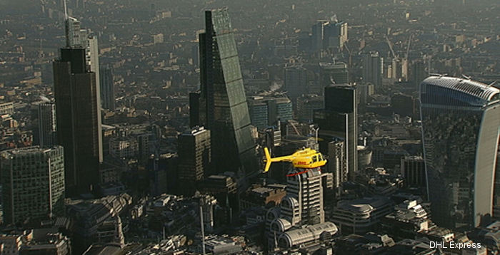 DHL / Heli-Charter London Express Helicopter Service