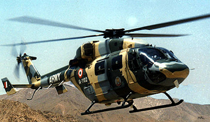 Saab Self-protection Systems for Indian Dhruv