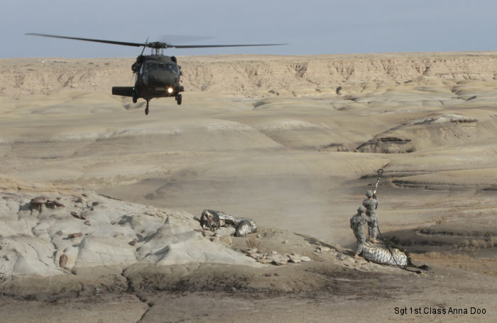 New Mexico National Guard airlifts dinosaur fossils