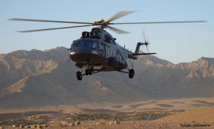 Russian Helicopters will showcase the multirole <a href=/database/model/1370/>Mi-171A2</a> alongside the light multirole <a href=/database/model/1301/>Ansat</a> in VIP configuration and the firefighting version of the <a href=/database/model/347/>Ka-32A11BC</a> at Dubai Airshow on  November 8-12