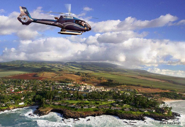 Blue Hawaiian Eighth EC130T2 in Service