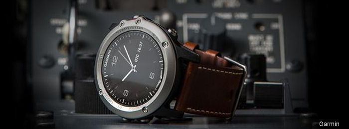 Garmin Introduces Stylish Aviator Watch