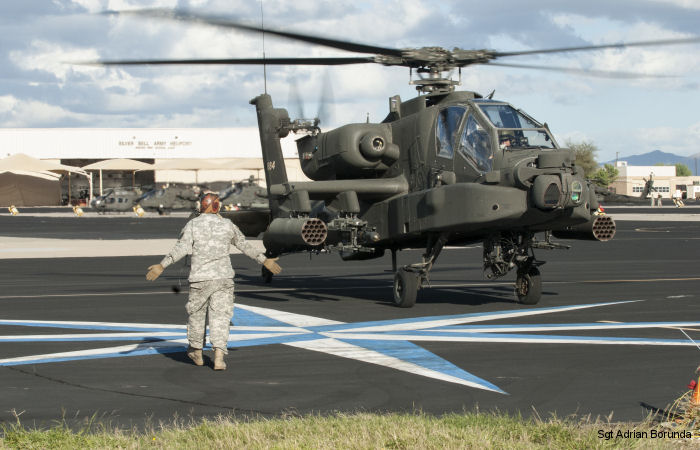 U.S. Army National Guard AH-64D Apaches from 7 states went to Arizona for the Gunfighter Fly-in competition at the Silverbell Army Heliport  November 1-6