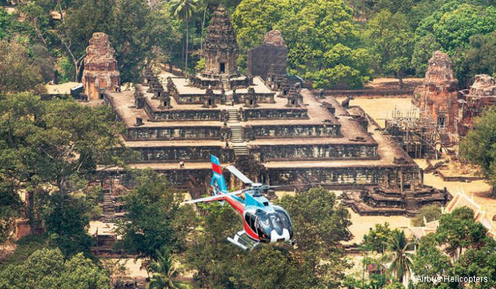 Airbus Helicopters H130 tours Cambodia