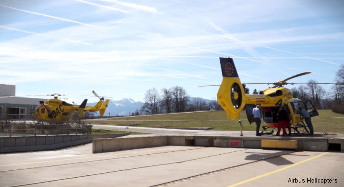ADAC H145 EMS in the Bavarian Alps