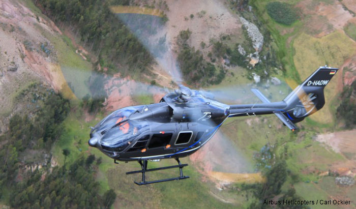 The H145 (former EC145T2) was in Bolivia and Peru last week on the second leg of its South American demo tour completing high and hot tests above mountains