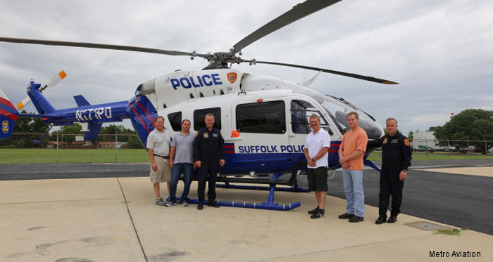 Metro Aviation Delivers H145 to Suffolk County