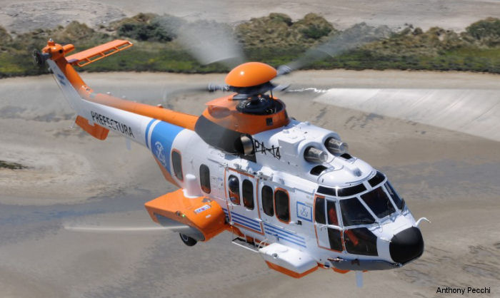 helicopter news September 2015 Argentine Coast Guard Receives Its First H225