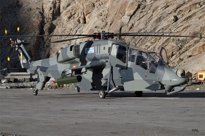As part of the certification process, HAL completes trials of its Light Combat Helicopter (LCH) at Leh and established hover performance and low speed characteristics under extreme weather conditions