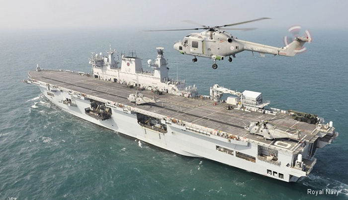 helicopter news May 2015 HMS Ocean to Assume Fleet Flagship Role