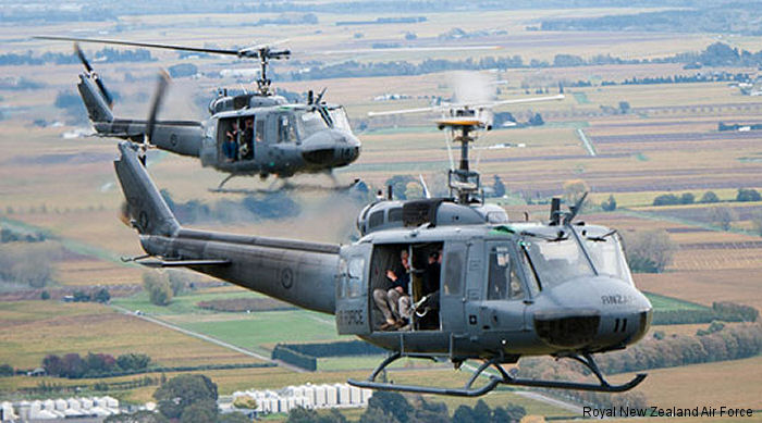 Final Tour for Royal New Zealand Air Force Hueys