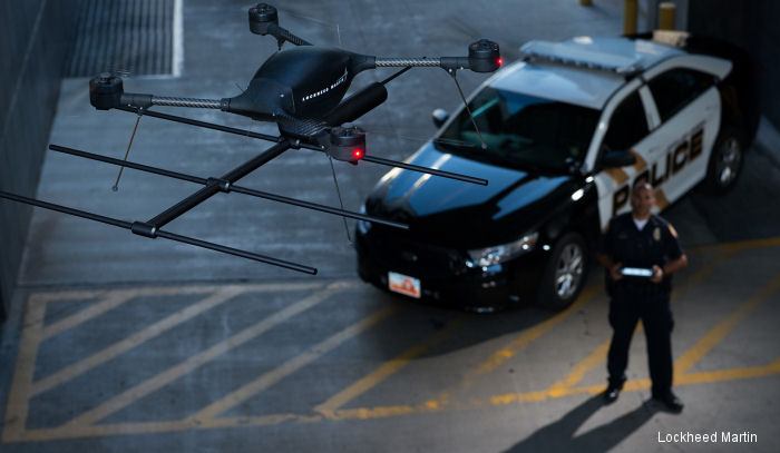 Indago Quad Rotor Drone in Public Safety Missions