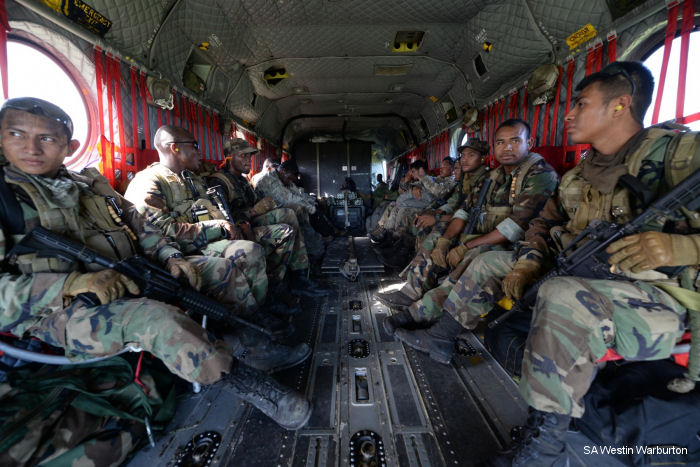 US Army in Belize for Counter-Drug Operation Caracol